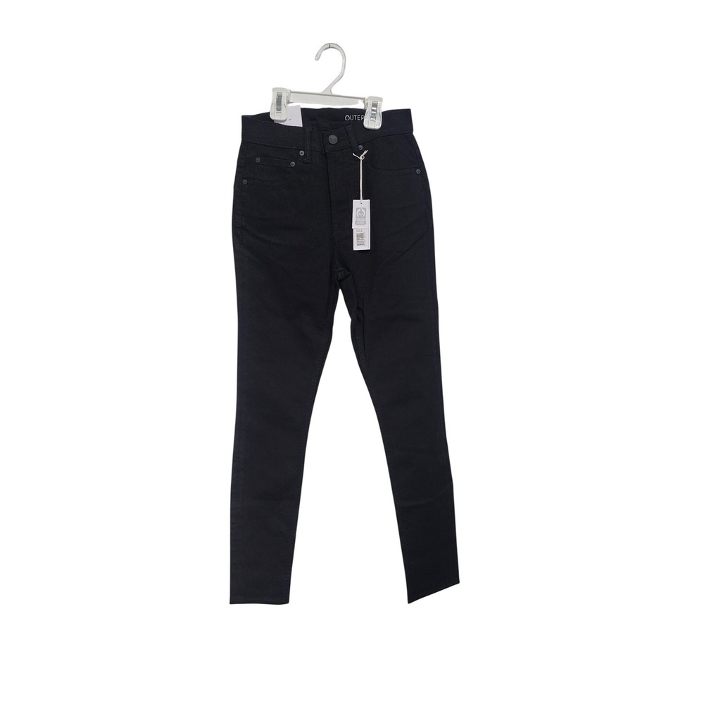 Outerknown Strand High Rise Skinny Jeans 25 Black New S.E.A. Jeans‎ Organic